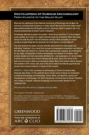 Encyclopedia of Dubious Archaeology: From Atlantis to the Walam Olum,Used