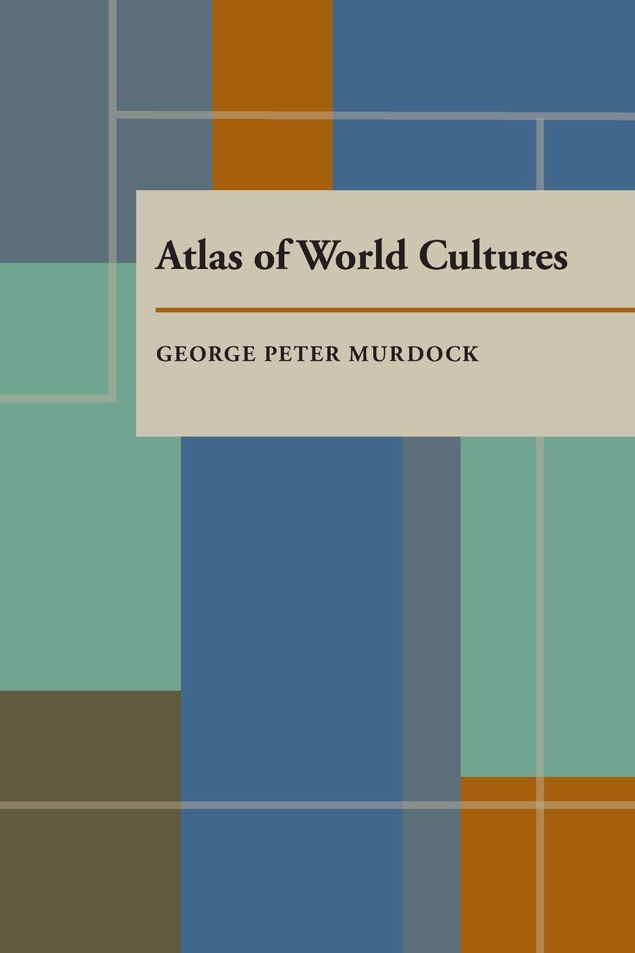 Atlas of World Cultures,Used