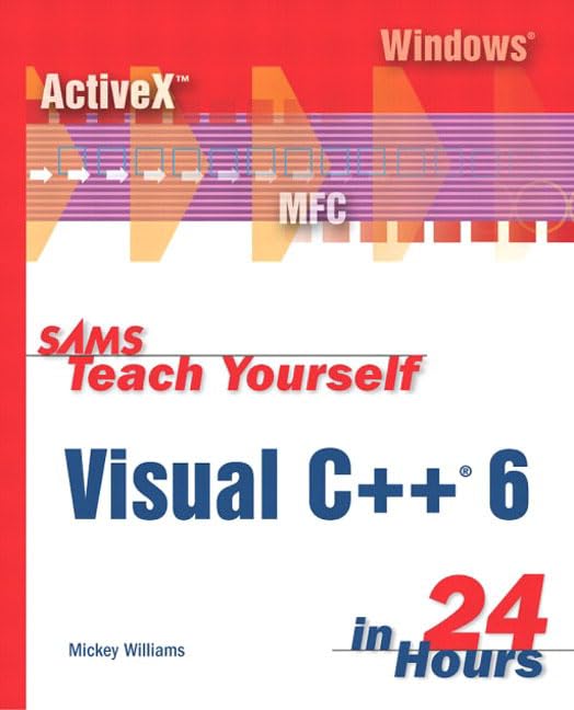 Sams Teach Yourself Visual C++ 6 In 24 Hours,New