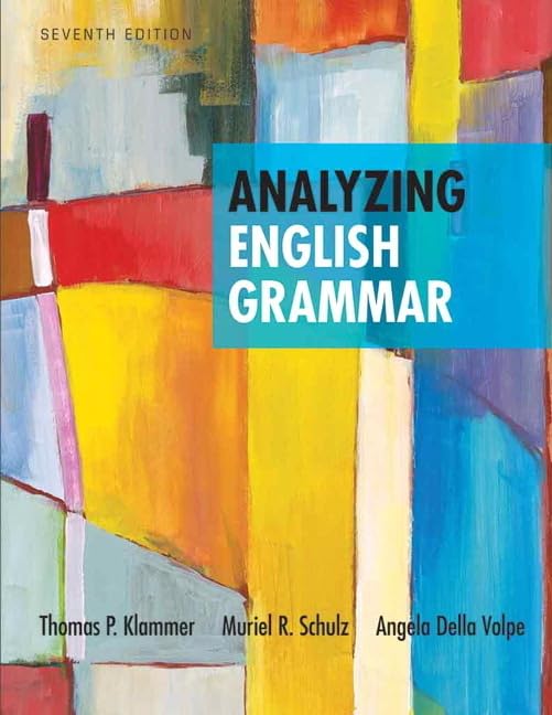 Analyzing English Grammar,Used
