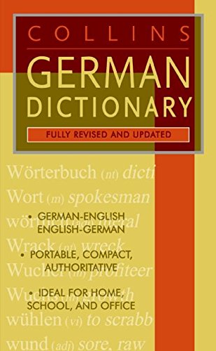 Collins German Dictionary (Collins Language)-used