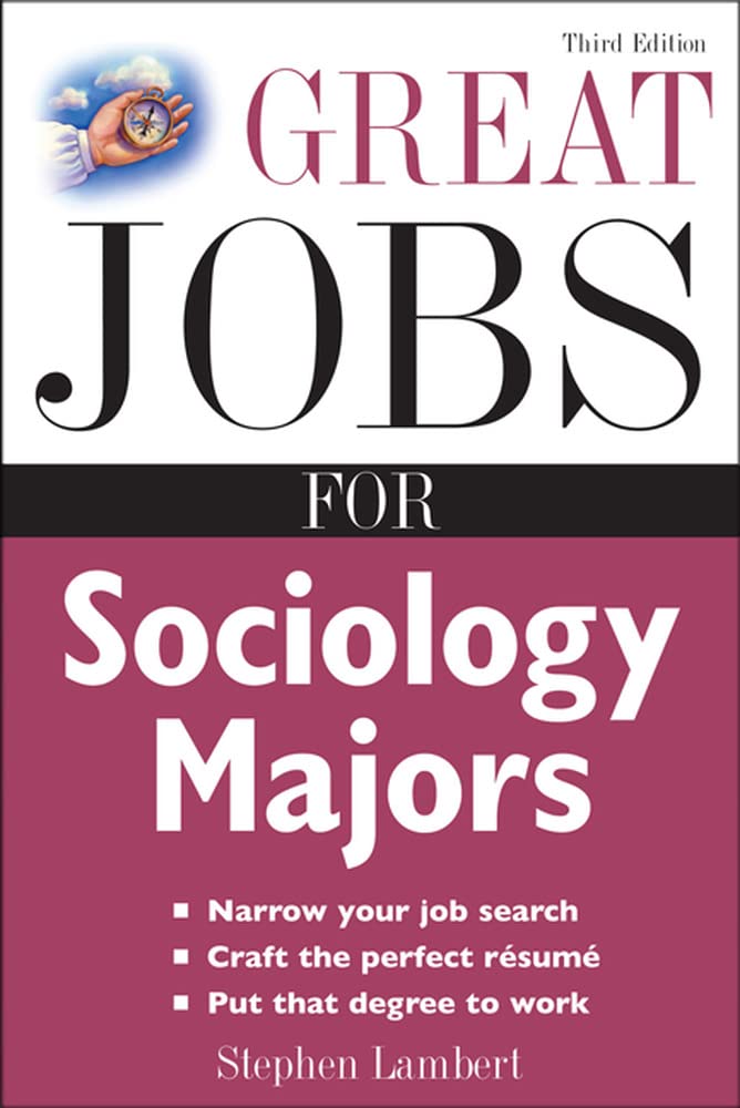 Great Jobs for Sociology Majors (Great Jobs Series),New