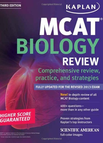 Kaplan MCAT Biology Review Notes (Kaplan Test Prep),Used