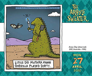 The Argyle Sweater 2020 DaytoDay Calendar,Used