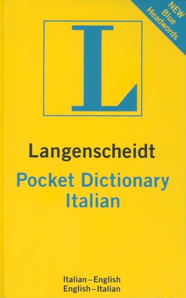 Italian Pocket Dictionary (Italian Edition),Used