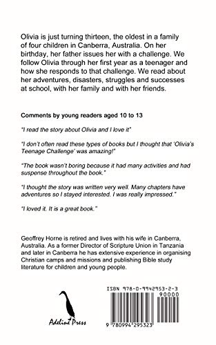 Olivia's Teenage Challenge,Used