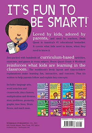 Brain Quest Workbook: Grade 4,New