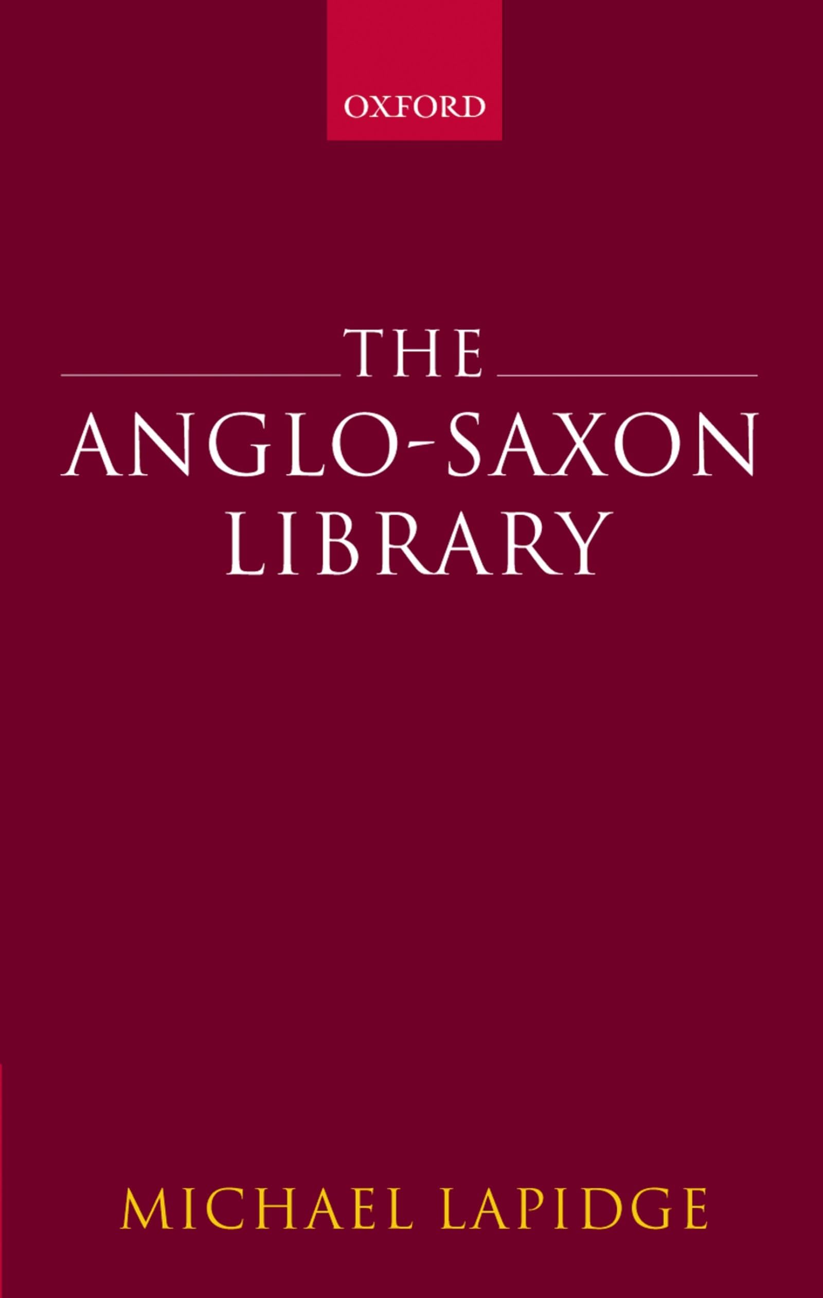 The AngloSaxon Library,Used