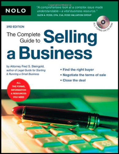 The Complete Guide to Selling a Business,Used