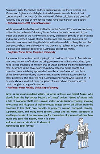 Game Of Mates: How Favours Bleed The Nation,Used