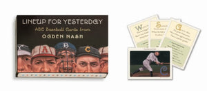 Lineup For Yesterday Abc Baseball Cards