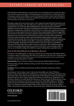 The Oxford Handbook of Qualitative Research (Oxford Library of Psychology),Used