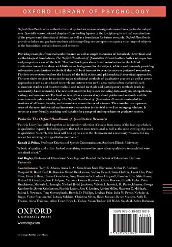 The Oxford Handbook of Qualitative Research (Oxford Library of Psychology),Used