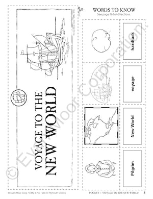 History Pockets: Life in Plymouth Colony, Grades 13,Used