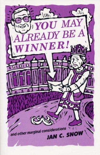 You May Already Be A Winner And Other Marginal Considerations,New