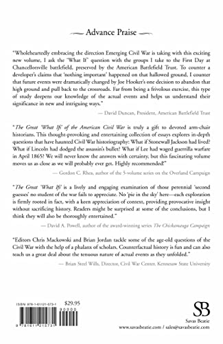 The Great ?hat Ifs?of the American Civil War: Historians Tackle the Conflict? Most Intriguing Possibilities,Used
