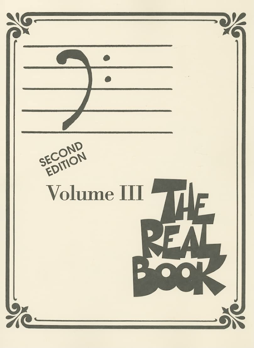 The Real Book  Volume III: Bass Clef Edition (Real Books (Hal Leonard)),Used