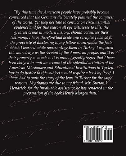 Ambassador Morgenthau's Story  Henry Morgenthau,Used