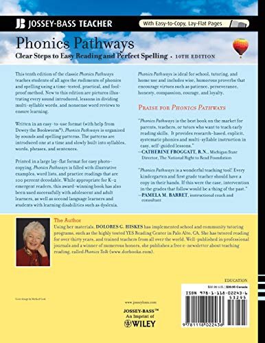 Phonics Pathways: Clear Steps to Easy Reading and Perfect Spelling, 10th Edition,Used