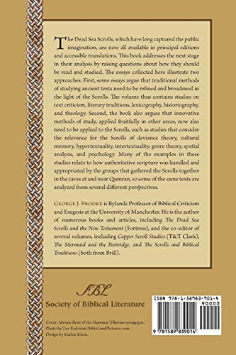 Reading the Dead Sea Scrolls: Essays in Method (Early Judaism and Its Literature) (Society of Biblical Literature: Early Judaism,Used