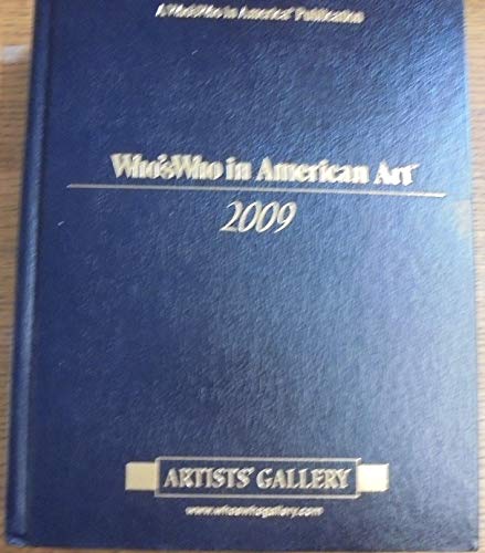 Who's Who in American Art 2009,Used