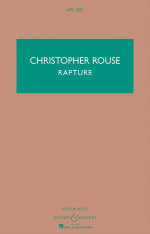 Rapture: Orchestra (Boosey & Hawkes Scores/Books),Used
