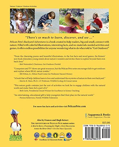 Pelican Pete's Backyard Adventures: Nature Discoveries and Outdoor Fun. Book 1,Used
