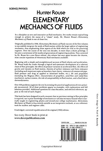 Elementary Mechanics Of Fluids (Dover Books On Physics),Used