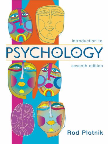 Introduction To Psychology (With Infotrac) (Available Titles Cengagenow)