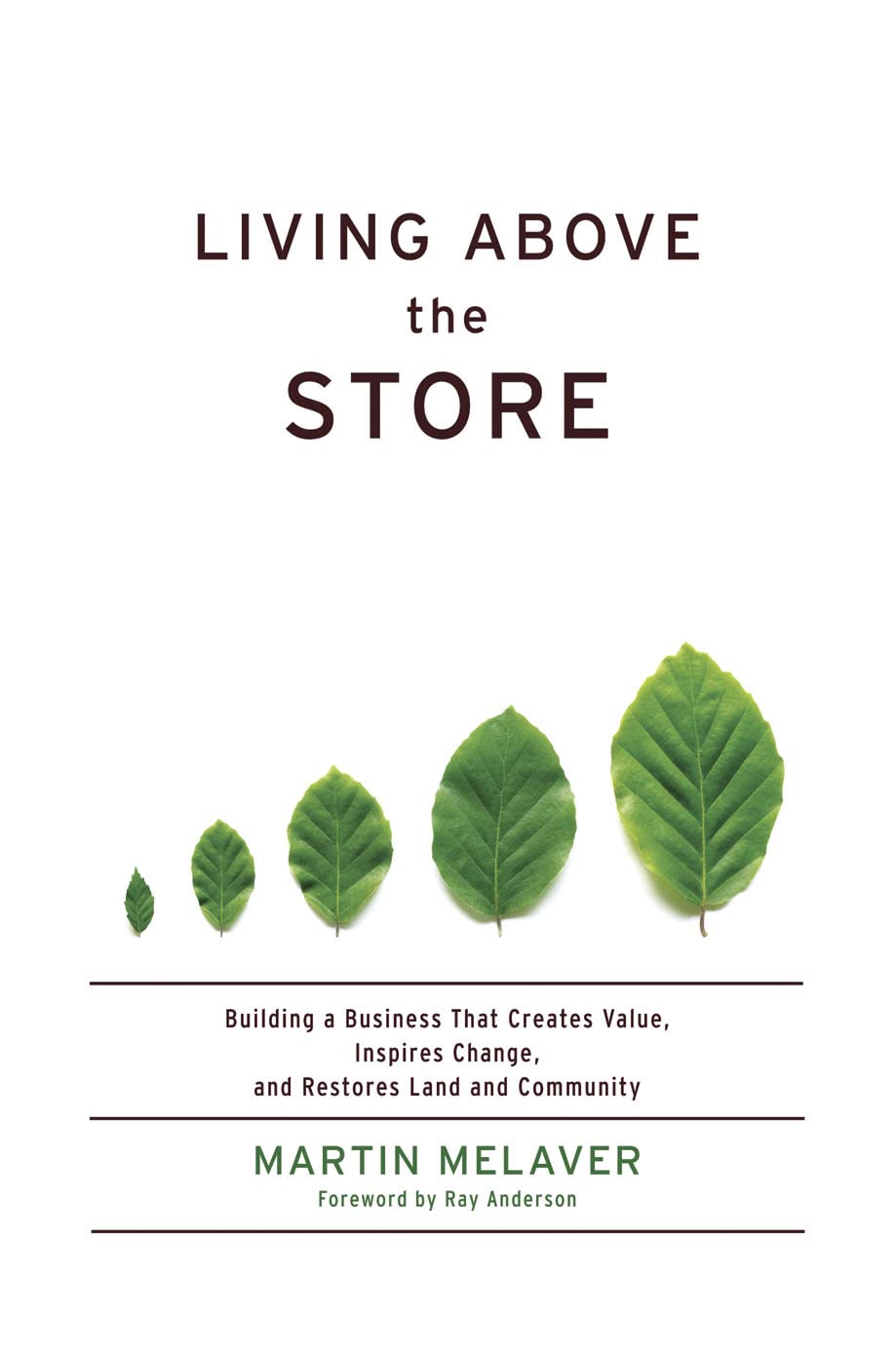 Living above the Store: Building a Business That Creates Value, Inspires Change, and Restores Land and Community,New