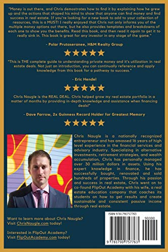 The Private Money Guide: Real Estate Edition: Solutions To Finding Money. Where To Go & How To Ask.,Used