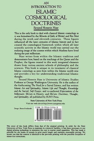 An Introduction to Islamic Cosmological Doctrines,Used