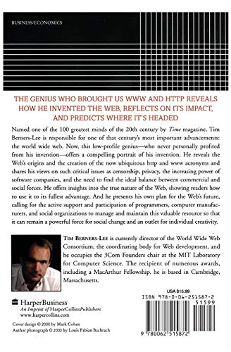 Weaving the Web: The Original Design and Ultimate Destiny of the World Wide Web,Used