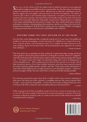 At the Helm: Leading Your Laboratory, Second Edition,Used