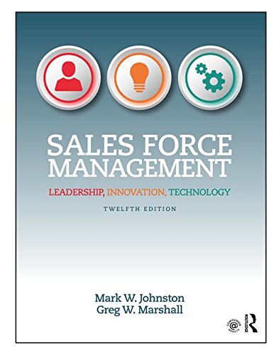 Sales Force Management: Leadership, Innovation, Technology,Used