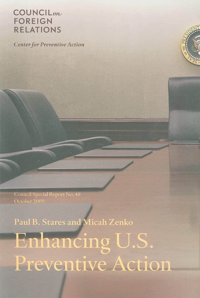 Enhancing U.S. Preventive Action (Council Special Report),Used
