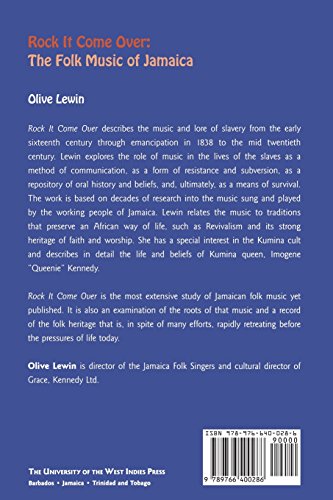 Rock It Come over: The Folk Music of Jamaica,New