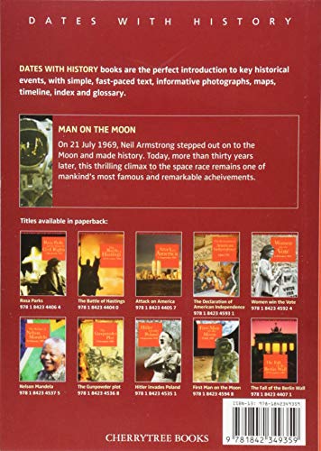First Man on the Moon: 21 July 1969 (Dates with History),Used