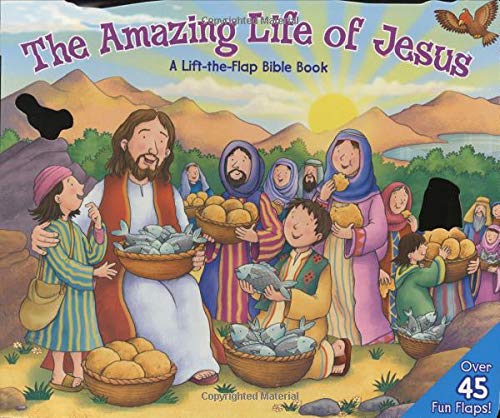 Amazing Life of Jesus: LifttheFlap: A LifttheFlap Bible Book,Used