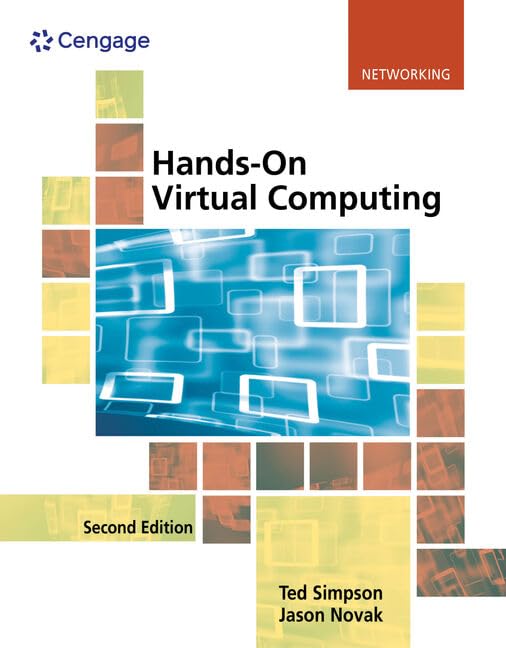 Hands-On Virtual Computing-New Condition