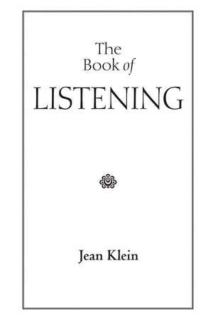 The Book Of Listening