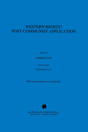 Western Rights?:PostCommunist Application,Used