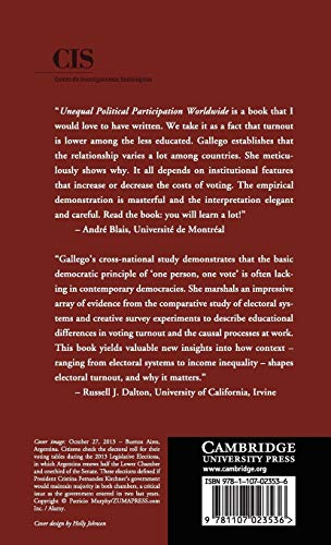 Unequal Political Participation Worldwide,Used