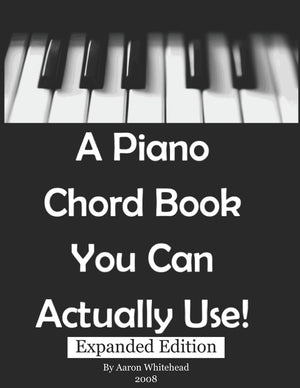 A Piano Chord Book You Can Actually Use!,Used