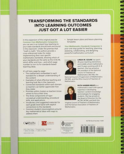 Your Mathematics Standards Companion, Grades K2: What They Mean and How to Teach Them (Corwin Mathematics Series),Used