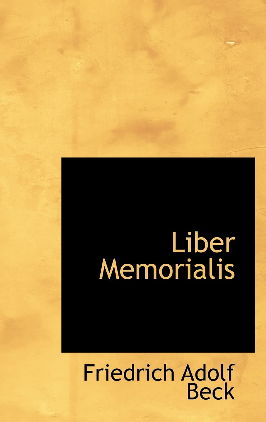 Liber Memorialis,Used