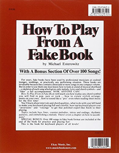 How To Play From A Fake Book,New