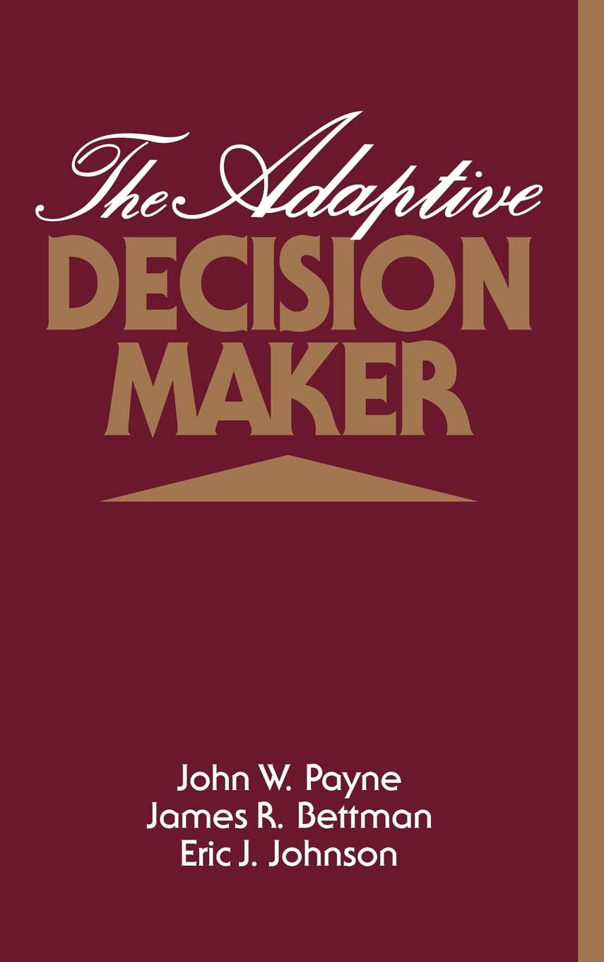 The Adaptive Decision Maker,Used