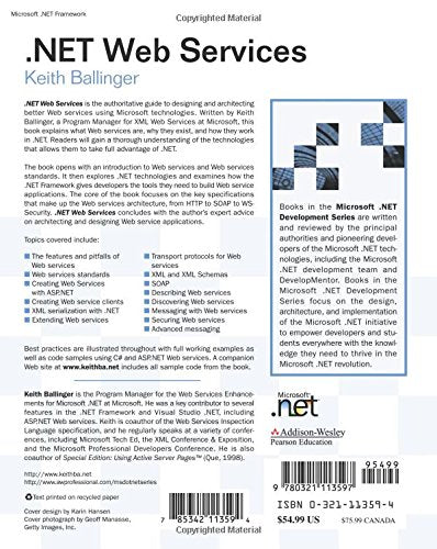 .NET Web Services: Architecture and Implementation,Used