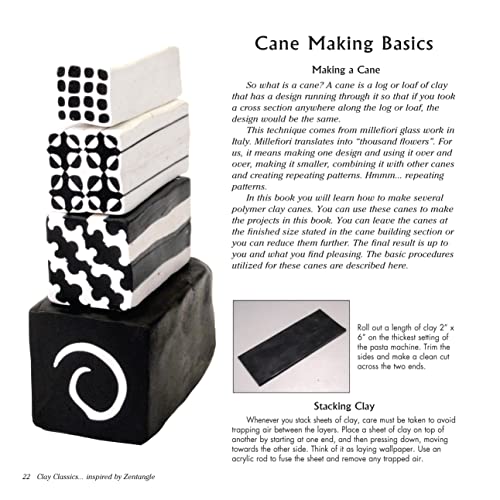 Clay Classics: Drawing And Sizing Canework,Used